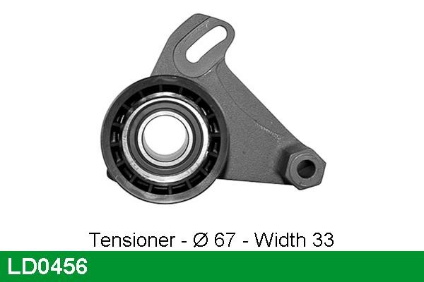 Lucas diesel LD0456 Tensioner pulley, timing belt LD0456: Buy near me in Poland at 2407.PL - Good price!