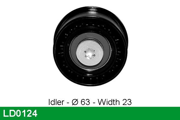 TRW LD0124 Tensioner pulley, timing belt LD0124: Buy near me in Poland at 2407.PL - Good price!