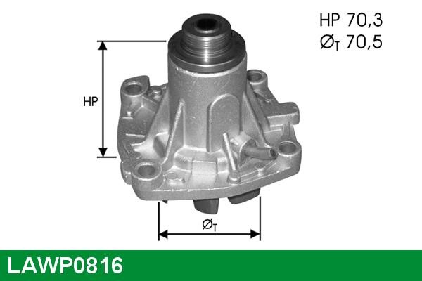 TRW LAWP0816 Water pump LAWP0816: Buy near me at 2407.PL in Poland at an Affordable price!