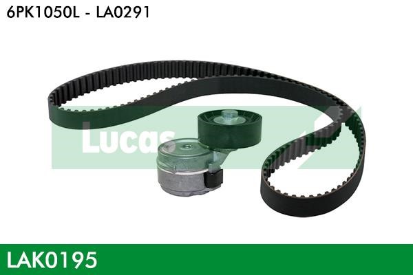 Lucas Electrical LAK0195 Zestaw paska klinowego wielorowkowego LAK0195: Dobra cena w Polsce na 2407.PL - Kup Teraz!