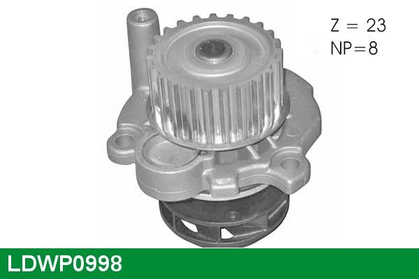 Lucas Electrical LDWP0998 Water pump LDWP0998: Buy near me in Poland at 2407.PL - Good price!