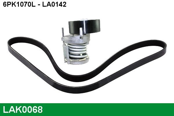 Lucas Electrical LAK0068 DRIVE BELT KIT LAK0068: Buy near me in Poland at 2407.PL - Good price!