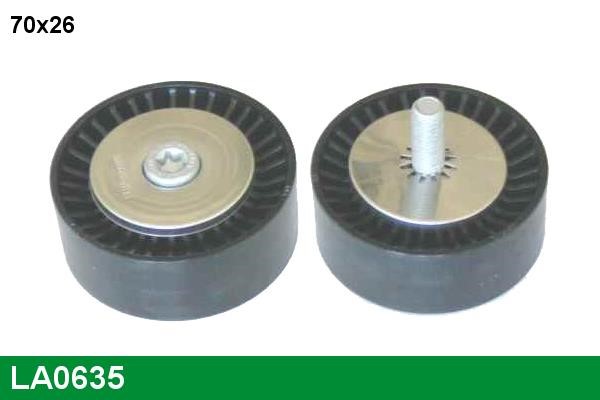 Lucas Electrical LA0635 Deflection/guide pulley, v-ribbed belt LA0635: Buy near me in Poland at 2407.PL - Good price!