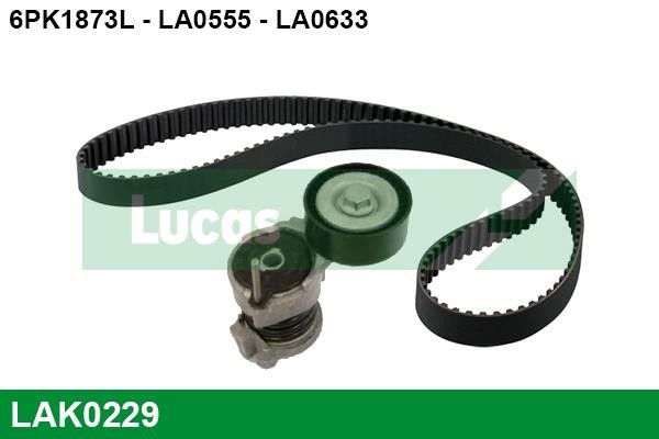 Lucas diesel LAK0229 Zestaw paska klinowego wielorowkowego LAK0229: Dobra cena w Polsce na 2407.PL - Kup Teraz!