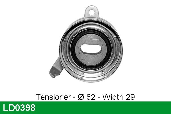 Lucas diesel LD0398 Tensioner pulley, timing belt LD0398: Buy near me in Poland at 2407.PL - Good price!