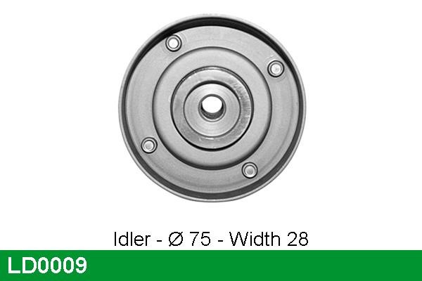 Lucas diesel LD0009 Tensioner pulley, timing belt LD0009: Buy near me in Poland at 2407.PL - Good price!