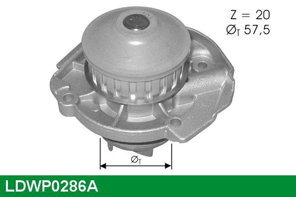 Lucas Electrical LDWP0286A Water pump LDWP0286A: Buy near me in Poland at 2407.PL - Good price!