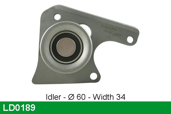 Lucas diesel LD0189 Tensioner pulley, timing belt LD0189: Buy near me in Poland at 2407.PL - Good price!