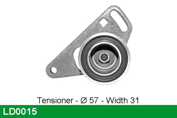 Lucas diesel LD0015 Tensioner pulley, timing belt LD0015: Buy near me in Poland at 2407.PL - Good price!