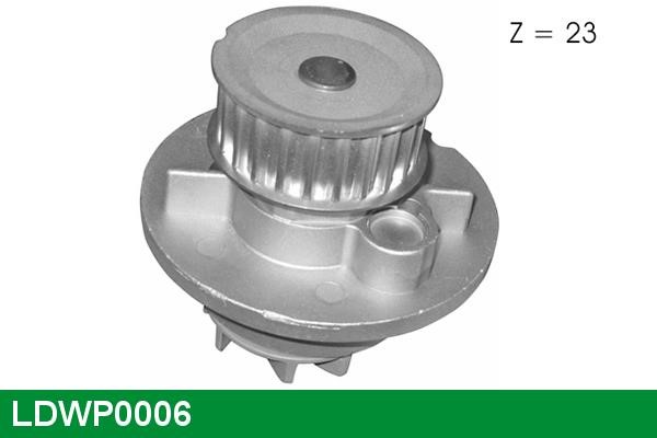 Lucas diesel LDWP0006 Water pump LDWP0006: Buy near me at 2407.PL in Poland at an Affordable price!
