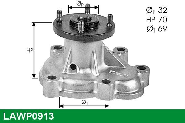 TRW LAWP0913 Water pump LAWP0913: Buy near me at 2407.PL in Poland at an Affordable price!