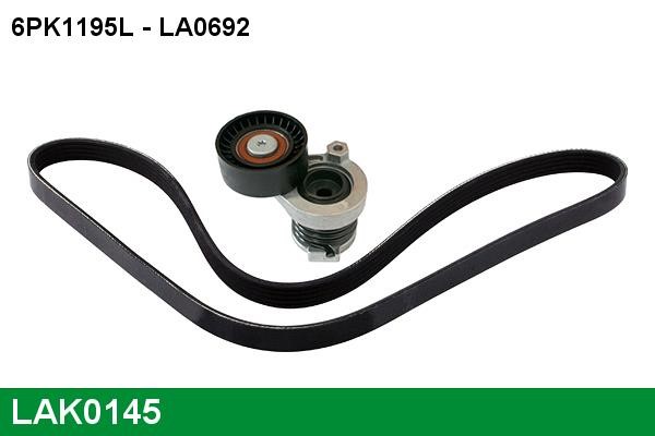 Lucas Electrical LAK0145 Комплект ремня генератора LAK0145: Отличная цена - Купить в Польше на 2407.PL!
