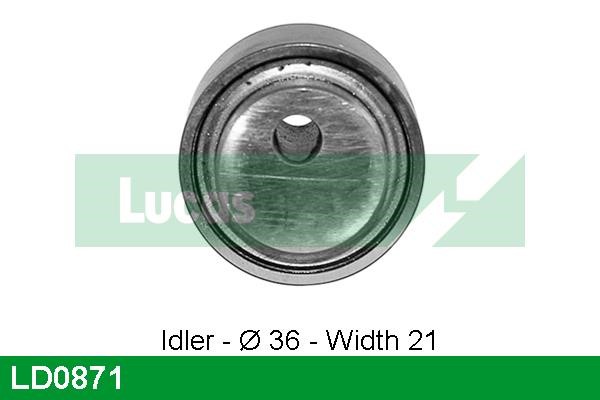 Lucas diesel LD0871 Tensioner pulley, timing belt LD0871: Buy near me in Poland at 2407.PL - Good price!
