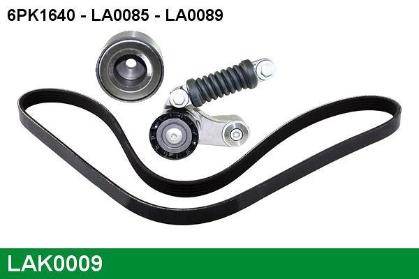 Lucas Electrical LAK0009 Drive belt kit LAK0009: Buy near me in Poland at 2407.PL - Good price!