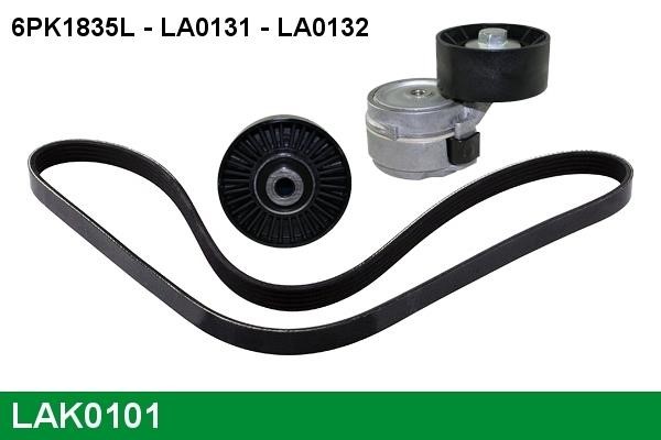 Lucas diesel LAK0101 Drive belt kit LAK0101: Buy near me in Poland at 2407.PL - Good price!