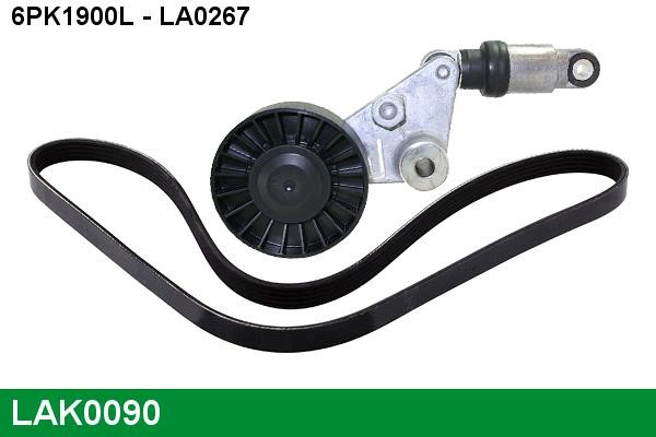 Lucas Electrical LAK0090 Zestaw paska klinowego wielorowkowego LAK0090: Dobra cena w Polsce na 2407.PL - Kup Teraz!
