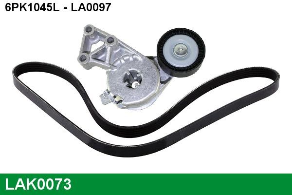 Lucas Electrical LAK0073 Комплект ремня генератора LAK0073: Отличная цена - Купить в Польше на 2407.PL!