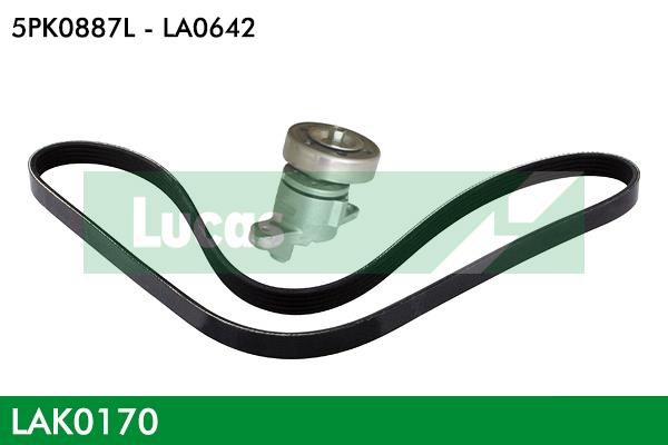 TRW LAK0170 Drive belt kit LAK0170: Buy near me in Poland at 2407.PL - Good price!