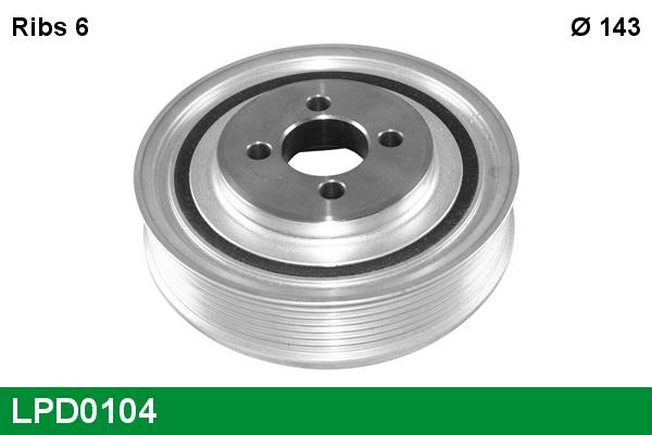 TRW LPD0104 Belt Pulley, crankshaft LPD0104: Buy near me at 2407.PL in Poland at an Affordable price!
