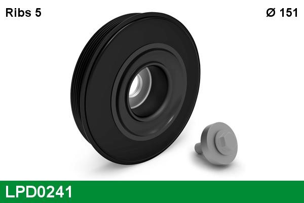 TRW LPD0241 Belt Pulley, crankshaft LPD0241: Buy near me at 2407.PL in Poland at an Affordable price!