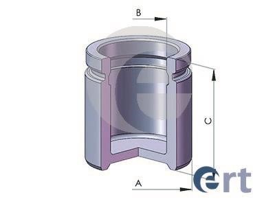 Ert 151575-C Поршень гальмівного супорту 151575C: Приваблива ціна - Купити у Польщі на 2407.PL!