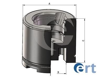 Ert 151555C Поршень переднего тормозного суппорта 151555C: Отличная цена - Купить в Польше на 2407.PL!