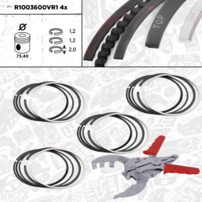 Et engineteam R1003600VR1 Piston Ring Kit R1003600VR1: Buy near me at 2407.PL in Poland at an Affordable price!