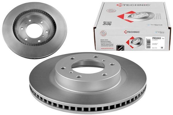 Protechnic PRD2822 Front brake disc ventilated PRD2822: Buy near me in Poland at 2407.PL - Good price!
