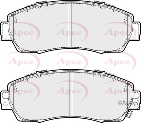 APEC braking PAD2124 Klocki hamulcowe, zestaw PAD2124: Dobra cena w Polsce na 2407.PL - Kup Teraz!