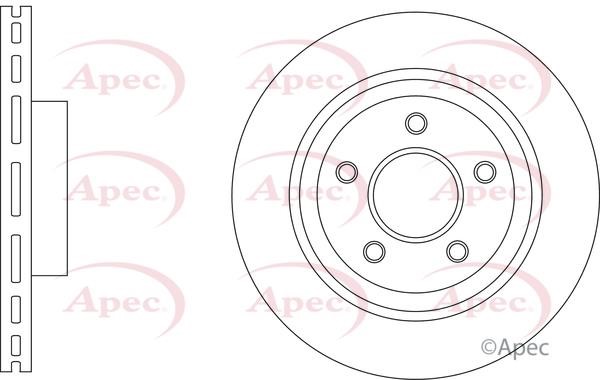 APEC braking DSK3228 Гальмівний диск DSK3228: Приваблива ціна - Купити у Польщі на 2407.PL!