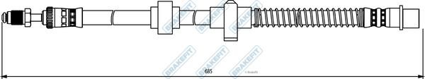 APEC braking BHO4309 Przewód hamulcowy elastyczny BHO4309: Atrakcyjna cena w Polsce na 2407.PL - Zamów teraz!