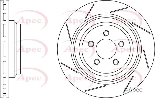 APEC braking DSK3223 Гальмівний диск DSK3223: Приваблива ціна - Купити у Польщі на 2407.PL!