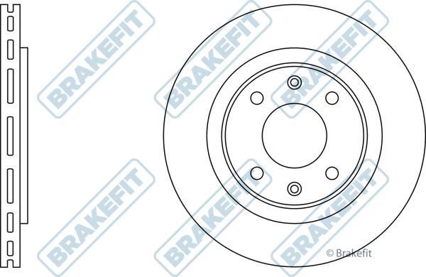 APEC braking SDK6093 Тормозной диск SDK6093: Отличная цена - Купить в Польше на 2407.PL!