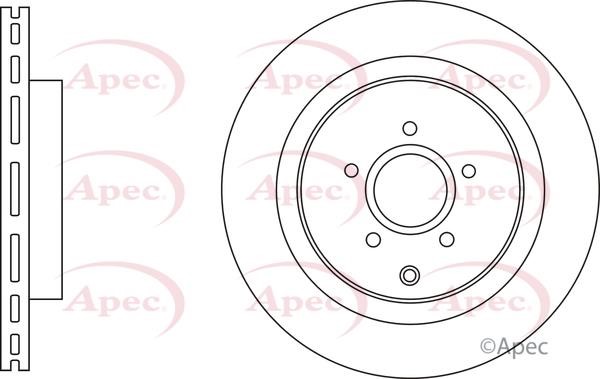 APEC braking DSK3247 Тормозной диск DSK3247: Отличная цена - Купить в Польше на 2407.PL!