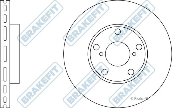 APEC braking SDK6120 Гальмівний диск SDK6120: Приваблива ціна - Купити у Польщі на 2407.PL!