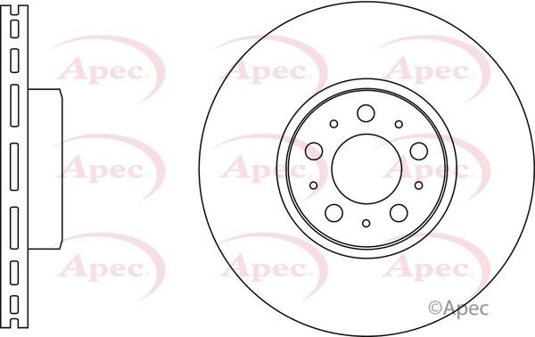 APEC braking DSK3257 Тормозной диск DSK3257: Отличная цена - Купить в Польше на 2407.PL!