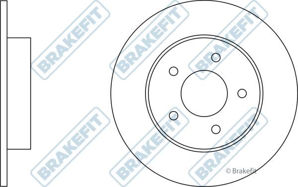 APEC braking SDK6137 Brake disk SDK6137: Buy near me in Poland at 2407.PL - Good price!