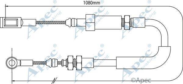 APEC braking CAB1068 Seilzug, feststellbremse CAB1068: Kaufen Sie zu einem guten Preis in Polen bei 2407.PL!