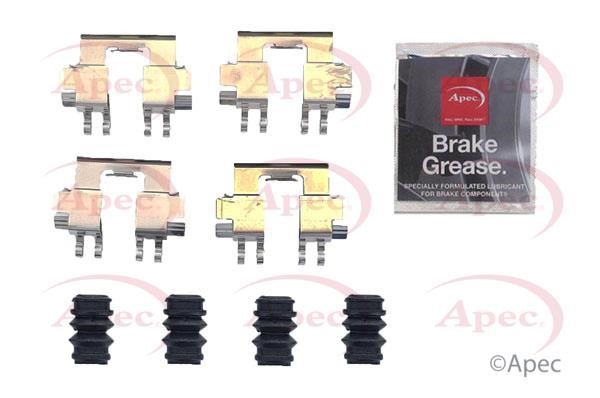 APEC braking KIT1312 Комплект монтажний гальмівних колодок KIT1312: Приваблива ціна - Купити у Польщі на 2407.PL!