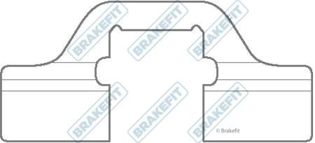 APEC braking BKT1008 Комплект монтажний гальмівних колодок BKT1008: Приваблива ціна - Купити у Польщі на 2407.PL!