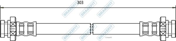 APEC braking BHO4202 Гальмівний шланг BHO4202: Купити у Польщі - Добра ціна на 2407.PL!