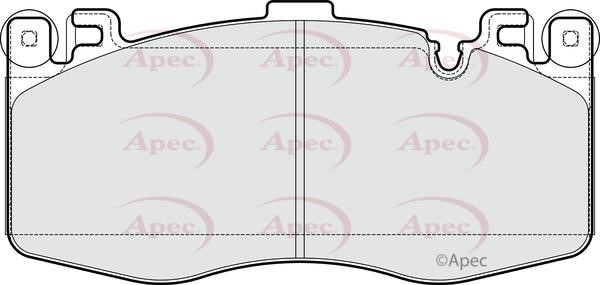 APEC braking PAD2290 Тормозные колодки дисковые, комплект PAD2290: Отличная цена - Купить в Польше на 2407.PL!