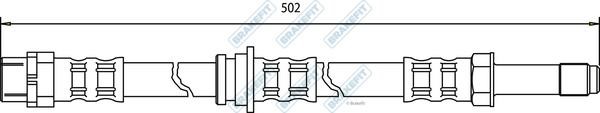 APEC braking BHO4124 Bremsschlauch BHO4124: Kaufen Sie zu einem guten Preis in Polen bei 2407.PL!