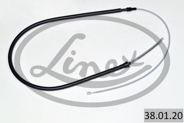 Linex 38.01.20 Cable Pull, parking brake 380120: Buy near me in Poland at 2407.PL - Good price!