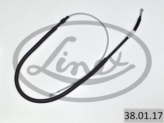 Linex 38.01.17 Трос стояночного тормоза 380117: Отличная цена - Купить в Польше на 2407.PL!