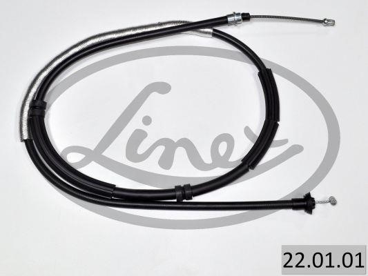 Linex 22.01.01 Трос стояночного тормоза 220101: Отличная цена - Купить в Польше на 2407.PL!