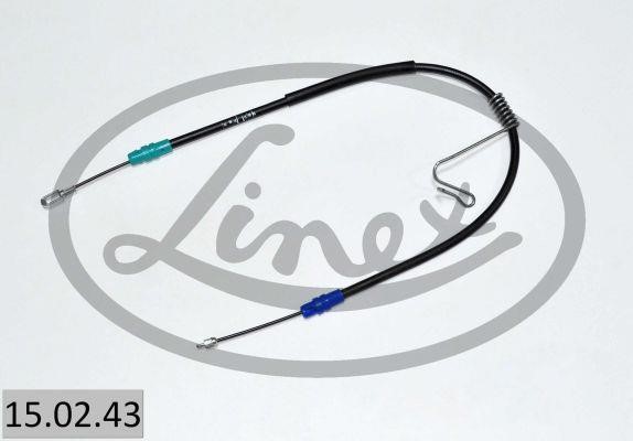 Linex 15.02.43 Cable Pull, parking brake 150243: Buy near me in Poland at 2407.PL - Good price!