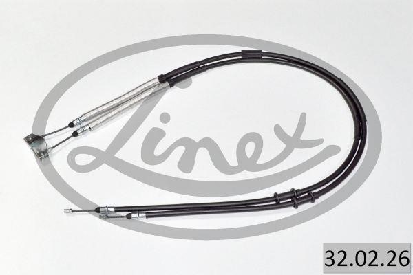 Linex 32.02.26 Cable Pull, parking brake 320226: Buy near me in Poland at 2407.PL - Good price!
