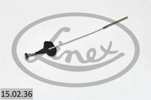 Linex 15.02.36 Cable Pull, parking brake 150236: Buy near me at 2407.PL in Poland at an Affordable price!
