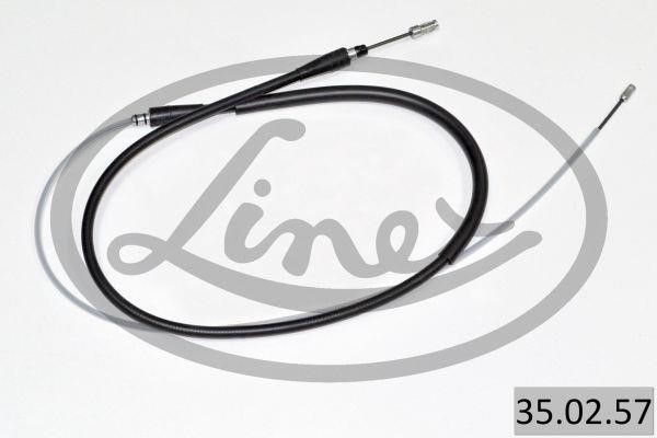 Linex 35.02.57 Cable Pull, parking brake 350257: Buy near me in Poland at 2407.PL - Good price!